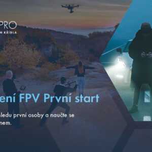Dárkový poukaz na online školení První start s FPV dronem