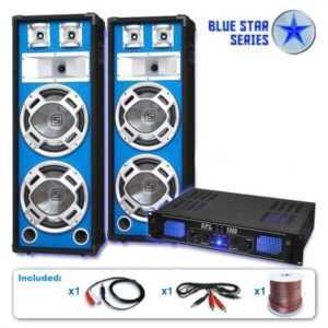 Electronic-Star PA set Blue Star Series "Basskern"